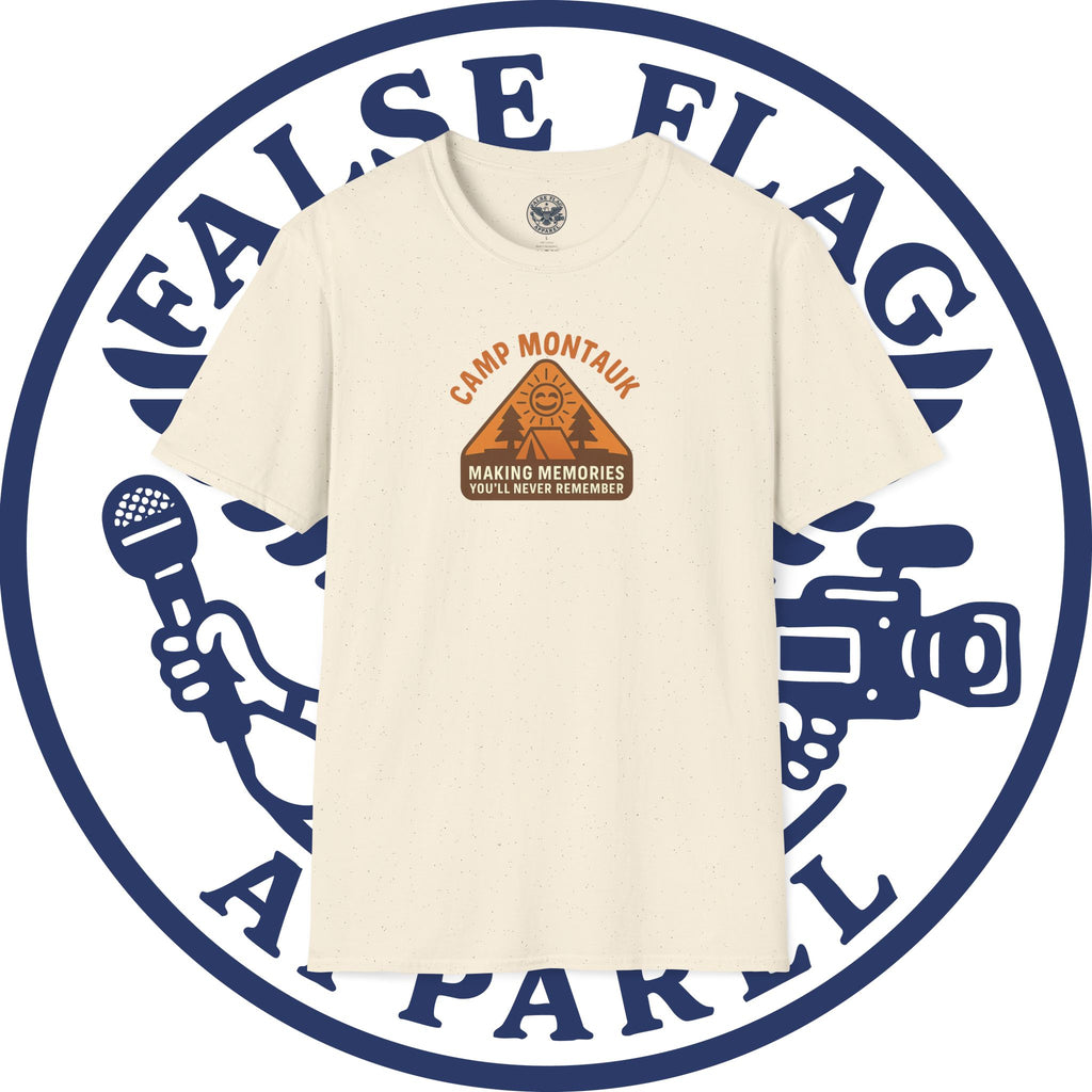 False Flag // Dept. Of Conspiracies - Camp Montauk Tee