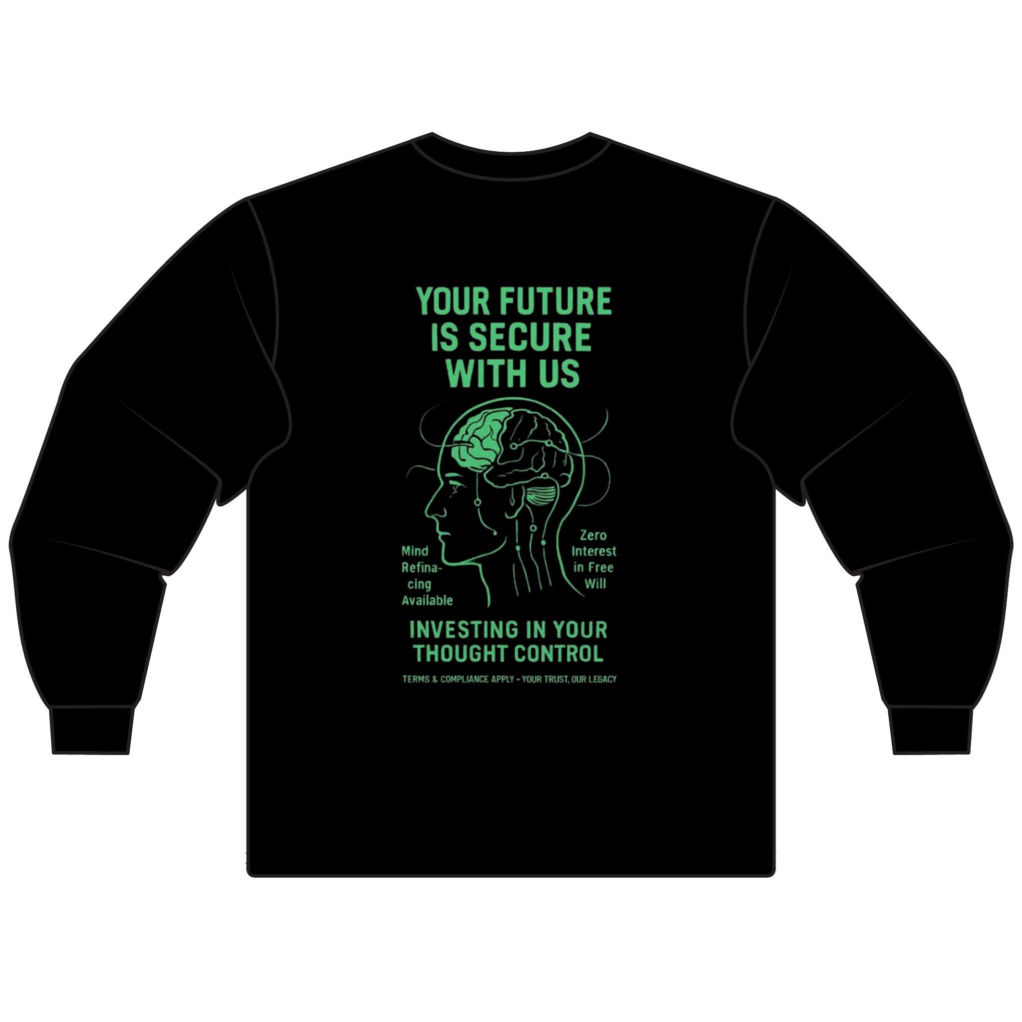 MK Ultra “Thought Control Division” – Mind Kontrol Collection | False Flag Apparel - Long Sleeve T-Shirt