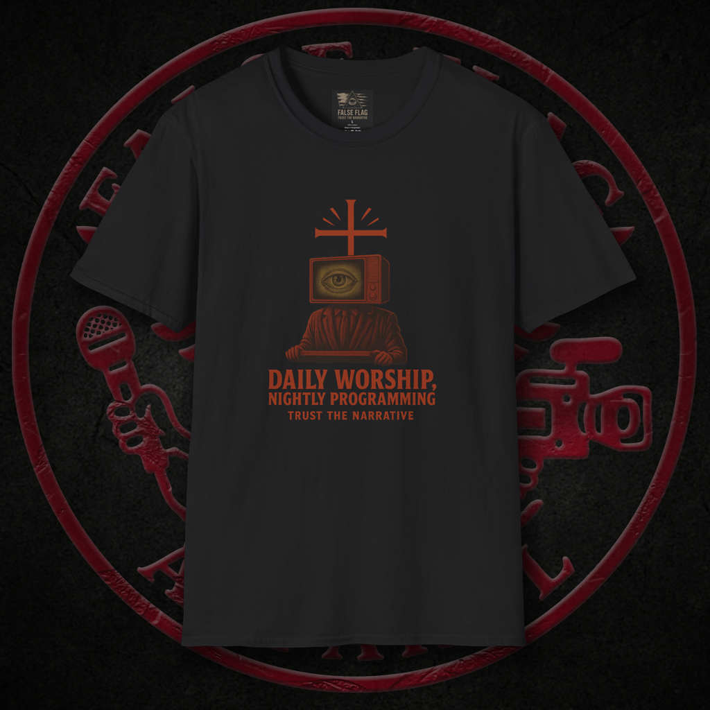 False Flag // Mind Kontrol Division - Broadcast Tee