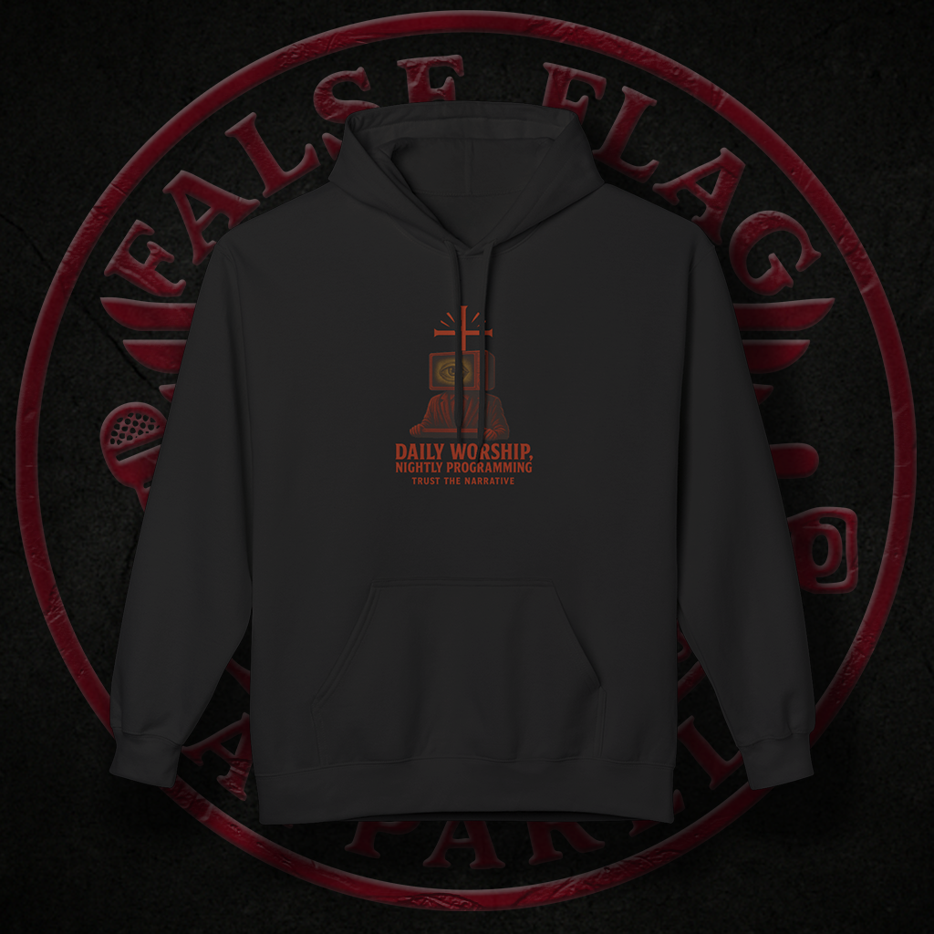 False Flag // Mind Kontrol Division - Broadcast Hoodie