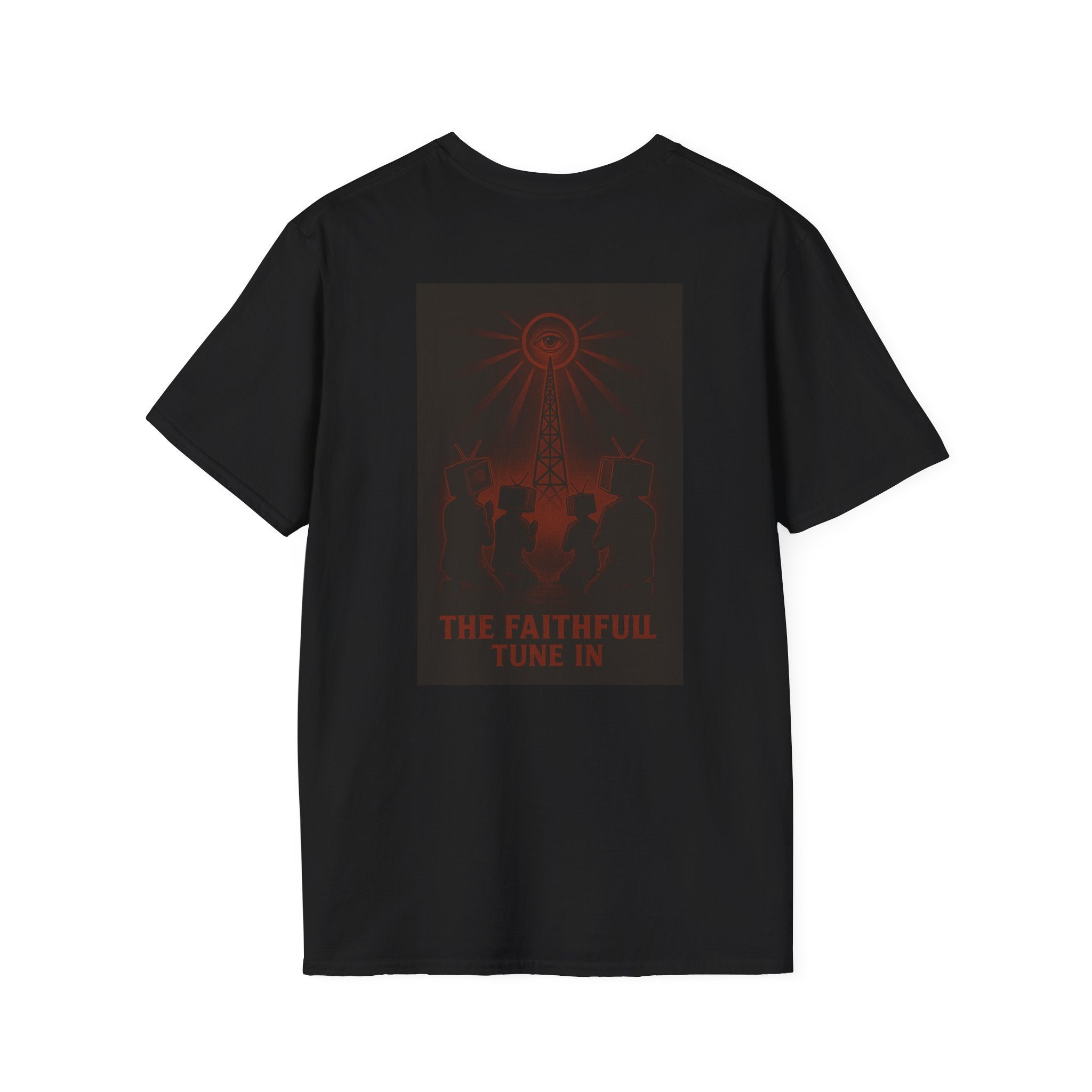 “Broadcast Salvation” Tee – The Faithful Tune In | False Flag Apparel