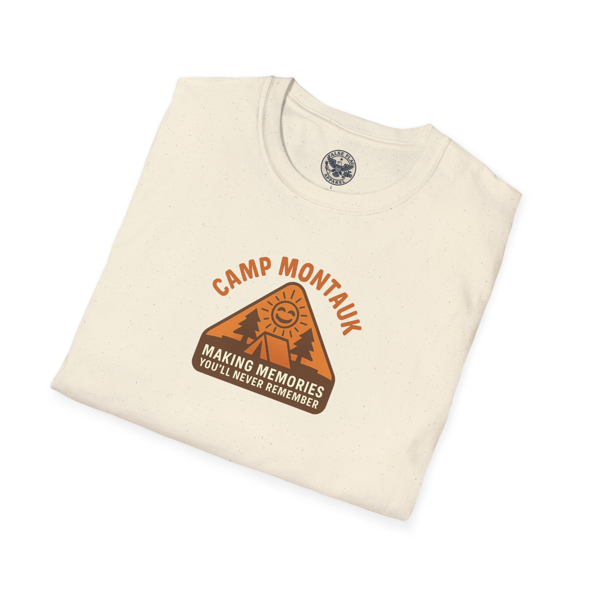 Camp Montauk Tee – Making Memories You’ll Never Remember | False Flag Apparel