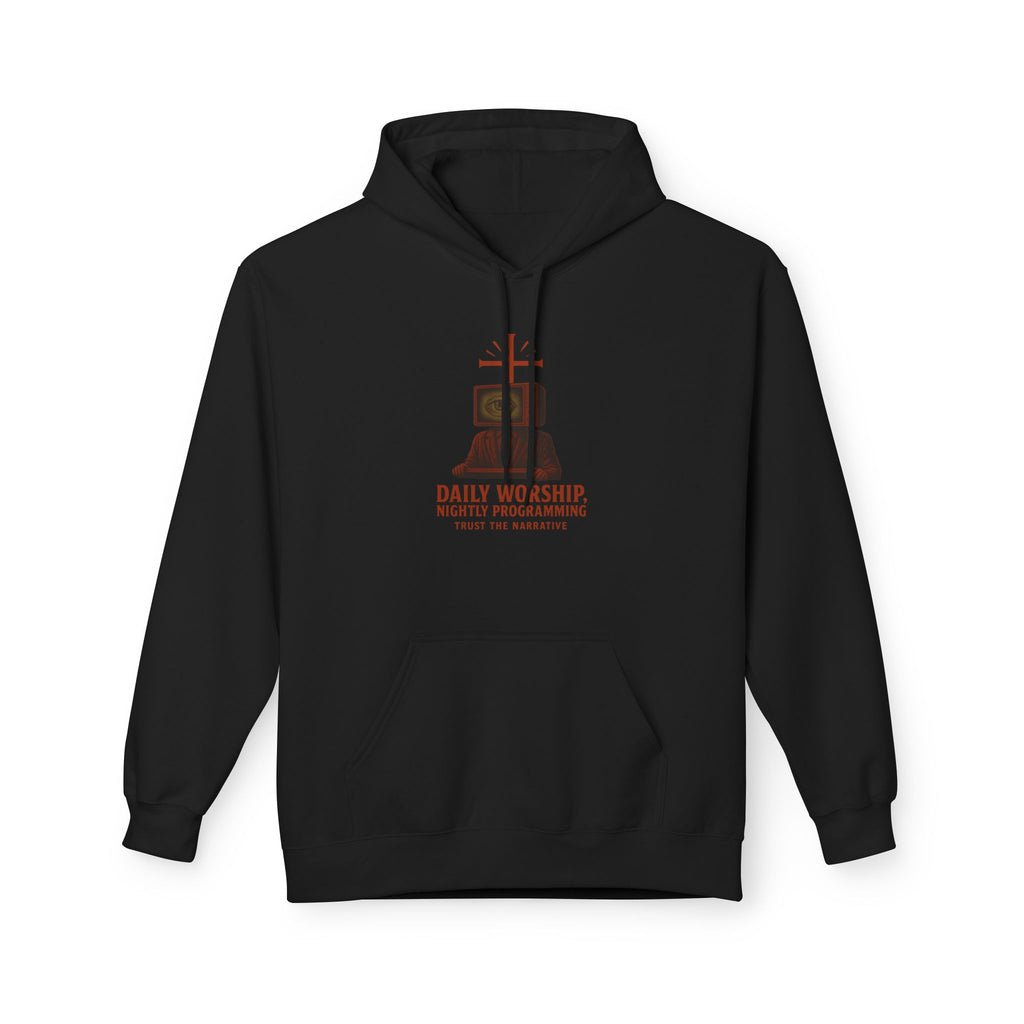 “Broadcast Salvation" Hoodie – The Faithful Tune In | False Flag Apparel